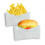 Sobres De Papel Grado Alimenticio Blanco 15.5x8.5cms