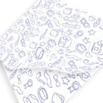 Papel Grado Alimenticio Medida 30x30 cm con Diseño Genérico Día del Padre