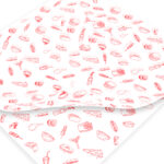 Papel Grado Alimenticio Medida 30x30 cm con Diseño Genérico Fast Food - Image 2