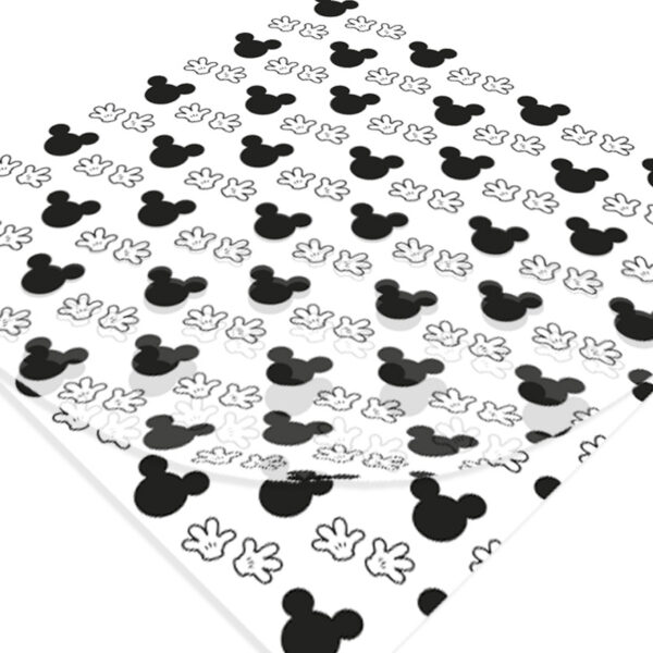 Papel Grado Alimenticio Medida 30x30 cm con Diseño Genérico Mickey y Minnie - Image 2
