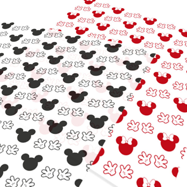 100 Hojas de Papel Grado Alimenticio Medida 30x30 cm con Diseños Genéricos* - Image 13