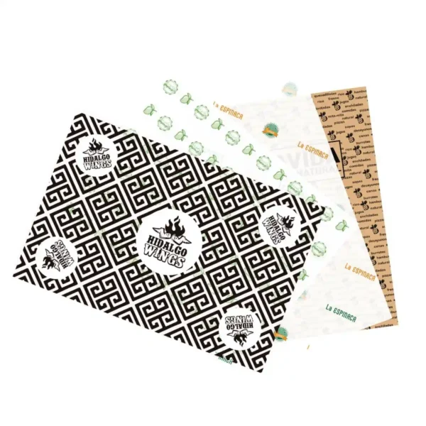 PAPEL GRADO ALIMENTICIO PERSONALIZADO 20x30 cms