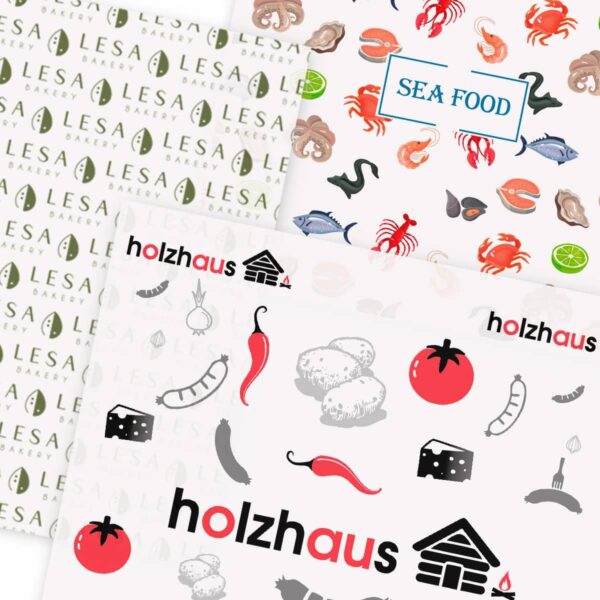 Papel Grado Alimenticio Personalizado Medida 60×60 Cms, Impreso 1 Tinta - Image 6