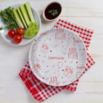 Plato Biodegradable de Cartón N°3 Blanco. Diseños Especiales, Medida 16.5 cm de diametro - Image 4