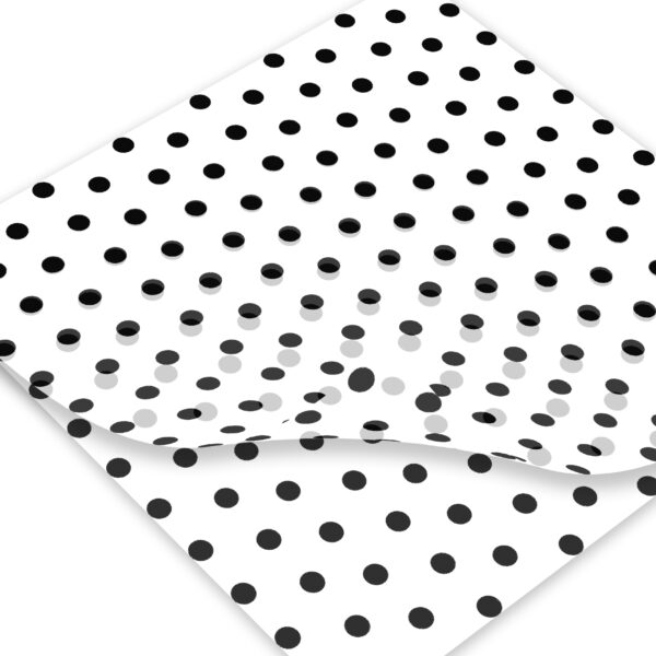 Papel Grado Alimenticio Medida 30x30 cm con Diseño Genérico de Puntos - Image 4