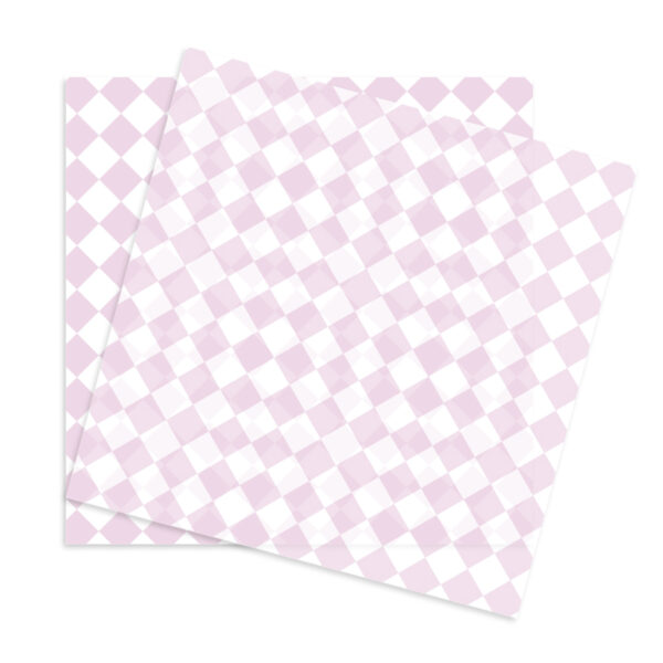 Papel Grado Alimenticio Medida 30x30 cm con Diseño Genérico de Rombos - Image 10