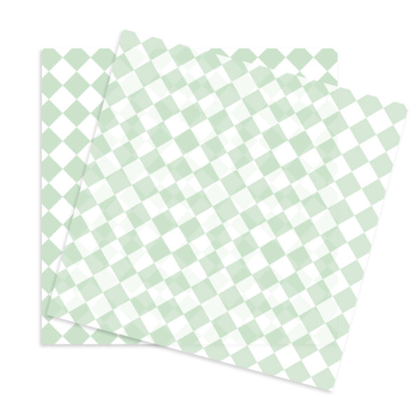 Papel Grado Alimenticio Medida 30x30 cm con Diseño Genérico de Rombos - Image 11