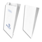 Bolsa de Papel Grado Alimenticio Personalizada Mediana 11x26x8cms 1,000 piezas Impresa a 1 Tinta