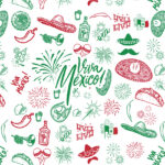 Papel Grado Alimenticio Medida 30x30 cm con Diseño Genérico de Fiestas Patrias - Image 2