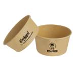 300 BOWL KRAFT O CONTENEDOR PARA ALIMENTOS SIN TAPA PERSONALIZADO 1 TINTA CON CAPACIDAD DE 24 OZ - Image 2