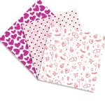 100 Hojas de Papel Grado Alimenticio Medida 30x30 cm con Diseños Genéricos* - Image 10