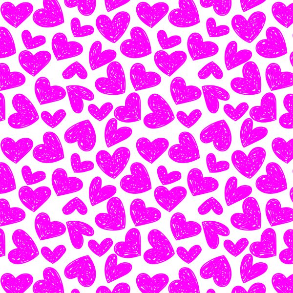 Papel Grado Alimenticio Medida 30x30 cm con Diseño Genérico Corazones - Image 2