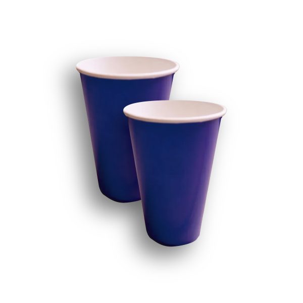 Vaso de Papel de Color para Bebida Fría o Caliente 12 oz - Image 7