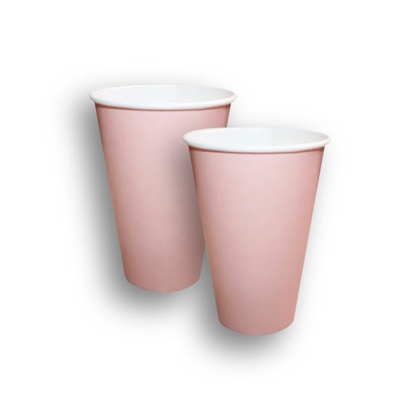 Vaso de Papel de Color para Bebida Fría o Caliente 12 oz - Image 3