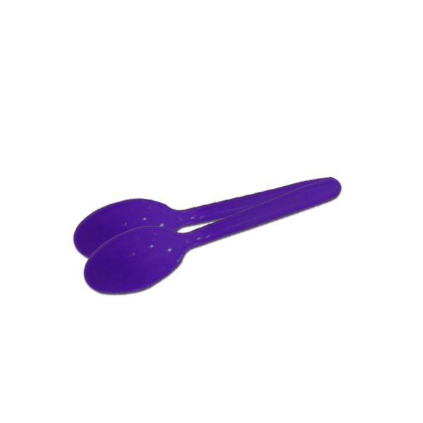 CUCHARA DE PLASTICO MEDIANA PASTELERA DE COLORES (PAYASIFIESTAS) - Image 3
