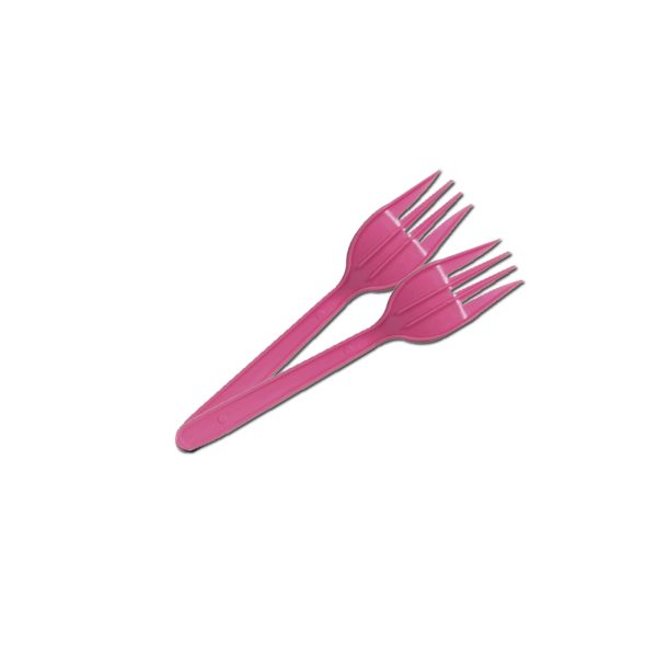 TENEDOR DE PLASTICO MEDIANO DE COLOR (PAYASIFIESTAS) - Image 5