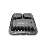 150 CONTENEDORES DE ALMEJA PP 12X12 CON TRES DIVISIONES - Image 2