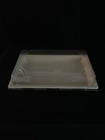 600 BANDEJAS DE BAGAZO CON TAPA PET No. 7 LISA 22x13.9+5 cm - Image 2