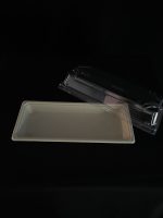 600 BANDEJAS DE BAGAZO CON TAPA PET No. 2 LISA 21.5x9+5 cm - Image 3