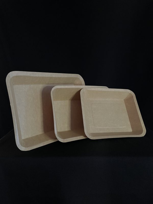500 BANDEJAS KRAFT No, 1 24.7X17.7+2.5 CM - Image 2