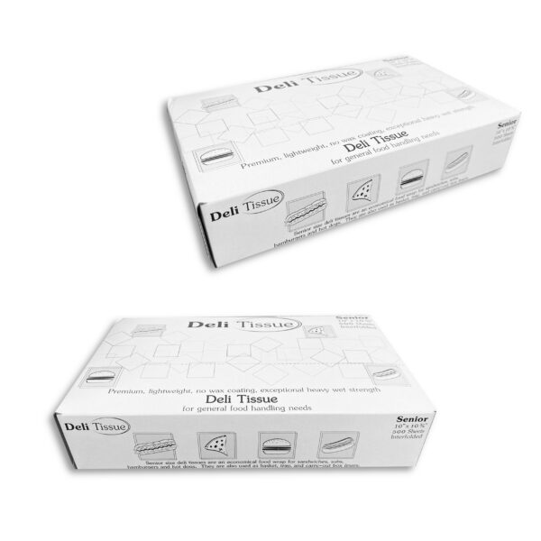 1 Caja Con 500 Pzs De Papel Grado Alimenticio 25x27 Cm 10"x10 3/4" - Image 3