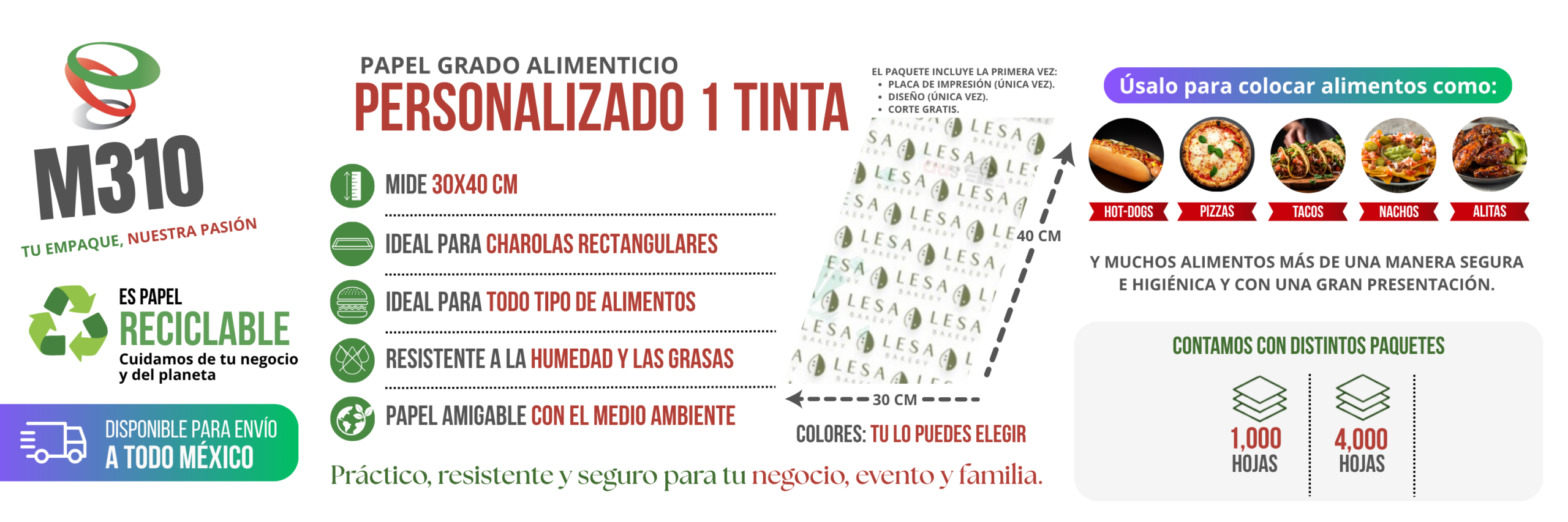 Infografía Diseño Personalizado - 30x40 CM