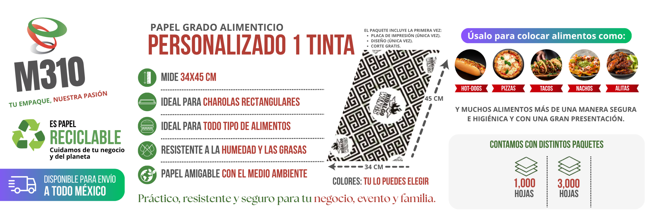Infografía Diseño Personalizado - 34x45 CM