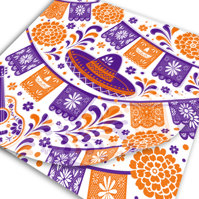 Minimal A4 Flyer Psd Mockup PAPEL GRADO ALIMENTICIO DISEÑO GENERICO PAPEL PICADO 30X30 CM - Imagen 1